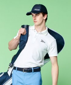 23区GOLF 【MEN】ハニカムカノコ半袖ポロシャツ
