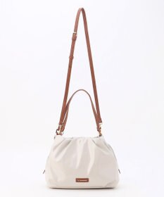 LA BAGAGERIE ソフトエナメル2WAYハンドバッグ Mサイズ