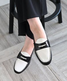 APOM 本革ペニーローファー 25