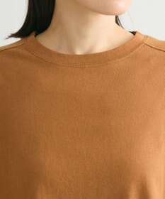 Green Parks 裾ドロスト５分袖ドッキングチュニック