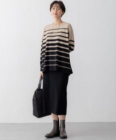 23区 【洗える】コンフォートストレッチ ニット タイト スカート