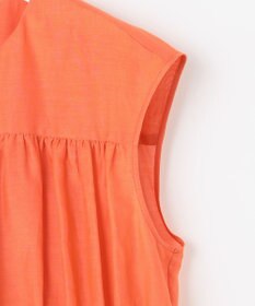 自由区 L シルクコットンローンフレンチスリーブ ブラウス