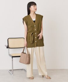AMERICAN HOLIC 金ボタンニットジレ
