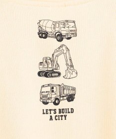 ANY KIDS 車プリント 裏毛トレーナー