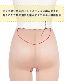 Wing ガードル 【キュッとアップパンツ】 ヒップをまるくメリハリあるラインに ラクにおなか押さえ ロング丈 KQ0745 ウイング／ワコール