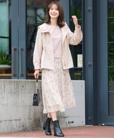 ANY SIS L 【撥水】フーディショート ブルゾン