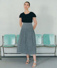 YECCA VECCA リボンデザインブラウス