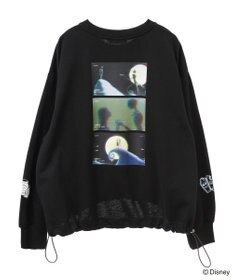 Green Parks ナイトメア／裾ドロストミニ裏毛プルオーバー