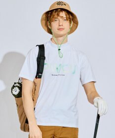 PW CIRCULUS 【吸水速乾 / UV遮蔽率99% UVカット / ストレッチ】【MEN】バックメッシュポケットモックT ゴルフ