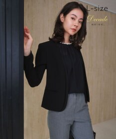 BEIGE， 【Lsize・セットアップ対応】CINDY / ダブルカラージャケット