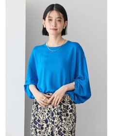 AMERICAN HOLIC 接触冷感トライアングルスリーブニットプルオーバー