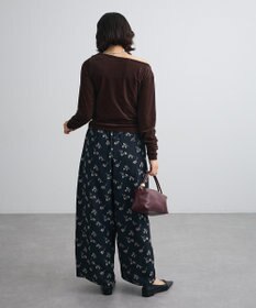 Green Parks 【WEB限定】シアーベロアオフショル長袖プルオーバーⅡ