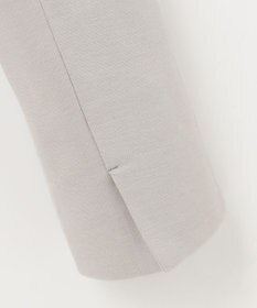 自由区 【好評につき追加生産/洗える】WASHABLEPONTE ノーカラージャケット