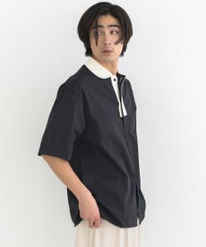 CRAFT STANDARD BOUTIQUE 【クールドライ】バイカラーニット衿ポロシャツ