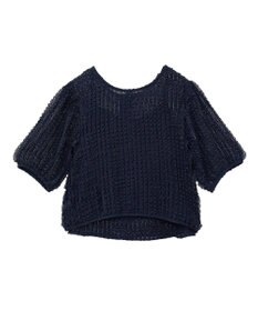 earth music&ecology ミニフリルカットレースアンサンブル