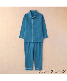 UCHINO マシュマロガーゼパイピングメンズパジャマ