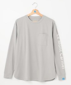 SHARE PARK LADIES 【UNISEX】吸水速乾 ショルダーロゴロングスリーブTシャツ（S・Mサイズ）