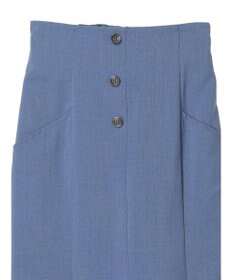 earth music&ecology フロントボタンマーメイドスカート