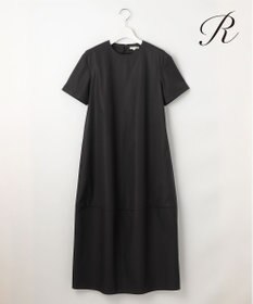 23区 【R(アール)】チンツコットン コクーンワンピース