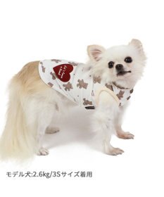 PET PARADISE ペットパラダイス くま  ペティヒート タンクトップ  ハート柄 小型犬