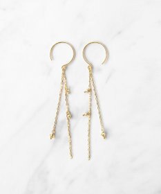 TOCCA 【WEB限定】SEEDS PIERCED EARRINGS K10イエローゴールドピアス