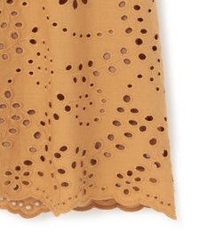 23区 【先行予約】カットワークエンブロイダリー スカラップヘム トップス