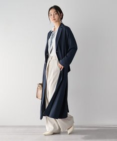 YECCA VECCA 【UVカット/花粉ガード】素材MIXトレンチコート