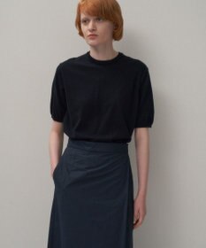 ATON FINE COMPACT COTTON | クルーネックセーター