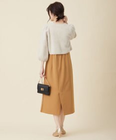 ANY SIS L 【洗える】フェザーニット カーディガン