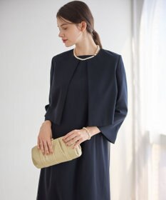 23区 S 【APPLAUDIR】バックサテンジョーゼット ジャケット