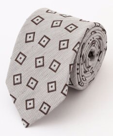 JOSEPH ABBOUD 【イタリア生地・日本製】スクエアメランジ ネクタイ
