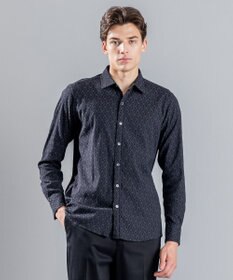 JOSEPH HOMME オーナメントジャガードストレッチ　レギュラーカラーシャツ