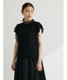 Green Parks ・ＥＬＥＮＣＡＲＥ　ＤＵＥ　イロイロレースブラウス