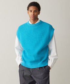 UNFILO MENS メッシュ ニットベスト [24年春夏商品]