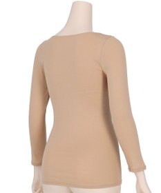 WACOAL あったかインナー 【ふんわりあったか】 8分袖 長袖 天綿オーガニックを使用 あたたかい ムレにくい しなやかでやわらかい 3Lまで対応 大きいサイズ レディース CLD310 /ワコール