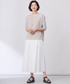 J.PRESS LADIES 【WEB限定カラーあり・洗える】トリコットジャージー フレアーパンツ