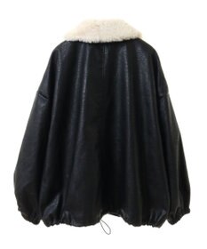 Green Parks ・ＥＬＥＮＣＡＲＥ　ＤＵＥフェイクレザーＺＩＰブルゾ