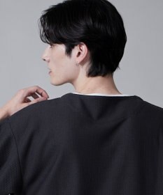 WEGO フェイクレイヤードキーネックT（S）