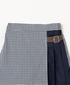 組曲 KIDS 【110-140㎝】 チェックプリーツ キュロット