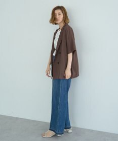 YECCA VECCA ハーフスリーブライトジャケット