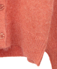 Green Parks 毛ふきシャギーＶネックカーディガン