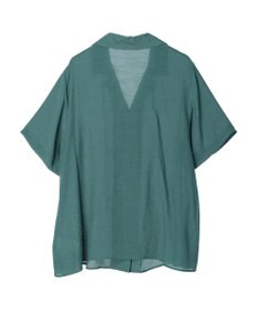 Green Parks ゆったり開襟シャツ