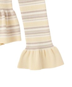 earth music&ecology ペプラムニットプルオーバー