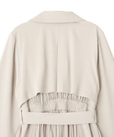 YECCA VECCA 【UVカット/花粉ガード】素材MIXトレンチコート