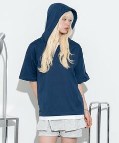 WEGO 【ユニセックス着用ITEM】フェイクレイヤードTパーカー