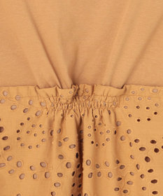 23区 【先行予約】カットワークエンブロイダリー スカラップヘム トップス