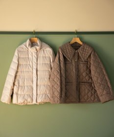 組曲 S ライトタフタショートダウンコート