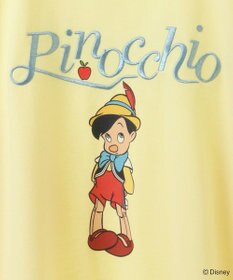 Green Parks ピノキオ／刺繍ミニ裏毛プルオーバー