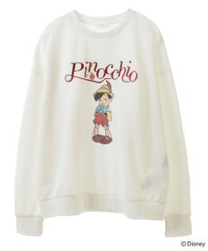 Green Parks ピノキオ／刺繍ミニ裏毛プルオーバー