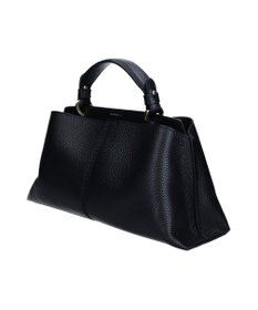 INTER-CHAUSSURES 【LORISTELLA】レザーハンドルセンターシームハンドバッグ